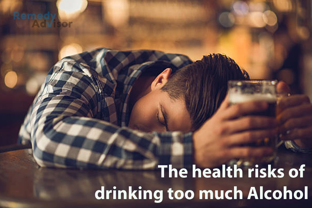 The health risks of drinking too much Alcohol – Remedy Advisor